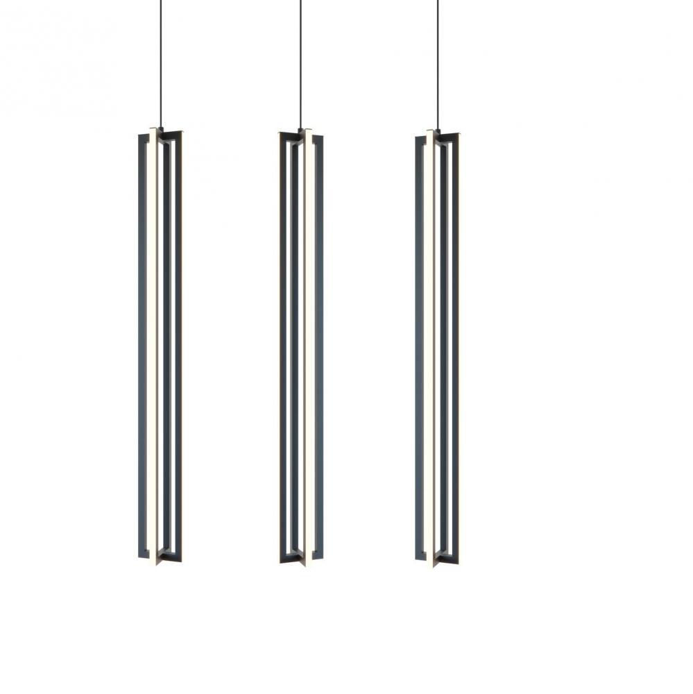 Cass 3 Light Medium Linear Pendant