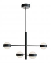  VRNP2X4LAJUDBK - Verona 4 Light LED Pendant,120-277V,40W,5 CCT,BK