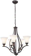 Minka-Lavery 3285-589 - 5 LIGHT CHANDELIER