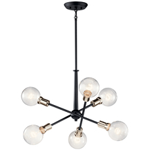 Kichler 43095BK - Chandelier 6Lt