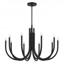  52551BK - Chandelier 10Lt