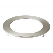 Kichler DLTSL06RNI - Direct-to-Ceiling Slim Decorative Trim 6 inch Round Brushed Nickel