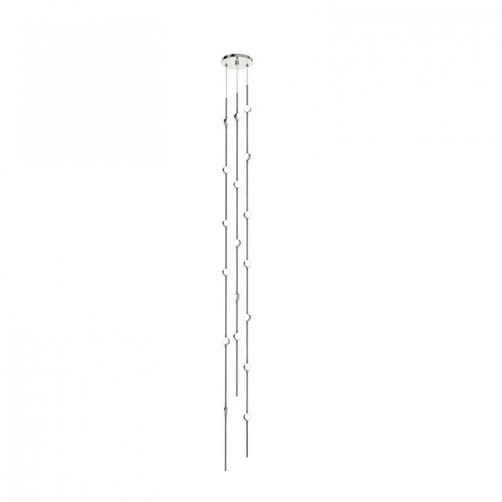 Andromeda Tall 6" Round LED Pendant