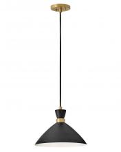 Lark 83257BK-HB - Medium Single Light Convertible Pendant