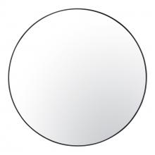 Varaluz 458MI40BL - Tablet 40-in Round Wall Mirror - Black