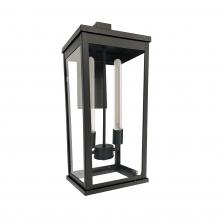  AC8882BK - Elmgrove-2-Light Outdoor Wall Light-10"-Black