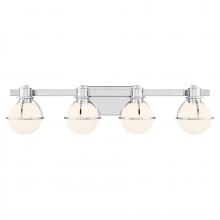  8-1060-4-11 - Pierce 4-Light Bathroom Vanity Light in Chrome