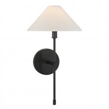  9-6608-1-188 - Avon 1-Light Wall Sconce in Black Tourmaline