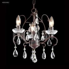  40833VB22 - Mini 3 Light Chandelier