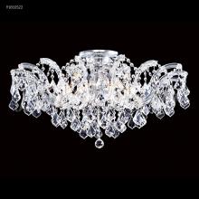  91808S0GT - Maria Theresa 3 Light Flush Mount