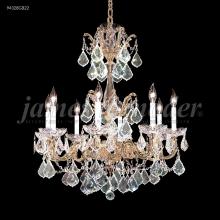  94328BZ22 - Madrid Cast Brass 8 Light Chandelier