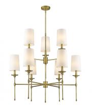 Z-Lite 3033-9RB - 9 Light Chandelier