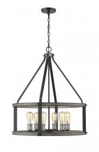  472-6D-ABB - 6 Light Chandelier