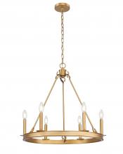  482R-6RB - 6 Light Chandelier