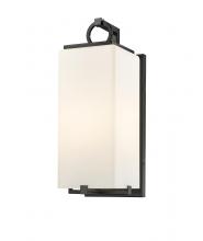  593M-BK - 1 Light Outdoor Wall Light