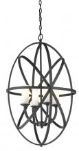  6027-4L-BRZ - 4 Light Chandelier