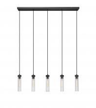  740P-5L-MB - 5 Light Linear Chandelier