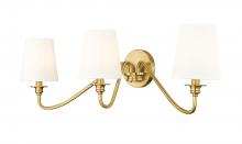  7509-3S-MGLD - 3 Light Wall Sconce