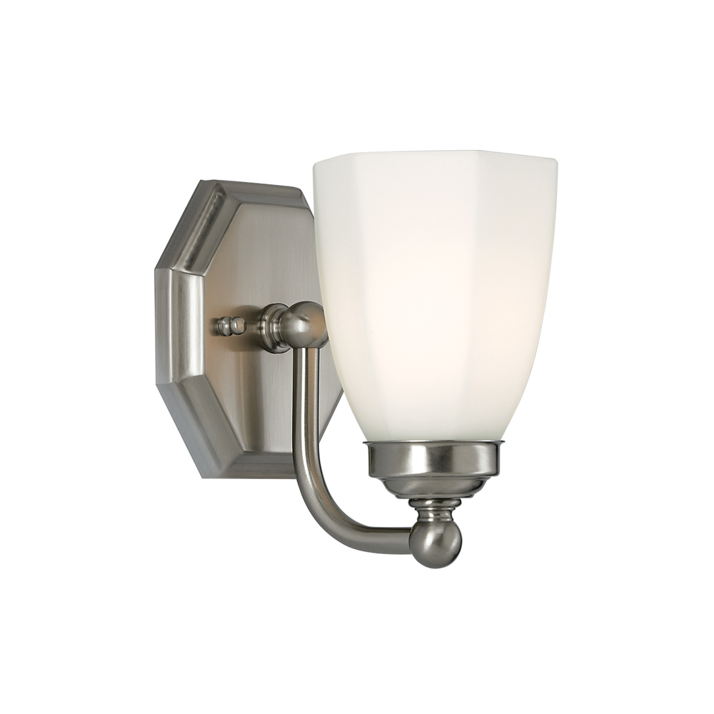 Trevi 1 Light Sconce - Brushed Nickel