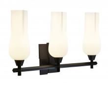 Norwell 8177-MB-MO - Fleur Indoor Wall Sconce - Matte Black
