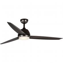 Progress P2592-12930K - Oriole Collection 60" Three-Blade Ceiling Fan with LED Light