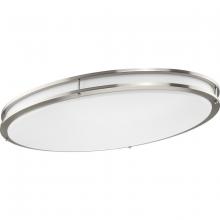  P350277-009-CS - Abide Collection 5-CCT Integrated LED Brushed Nickel Contemporary 32.28" Extra-Large Flush Mount