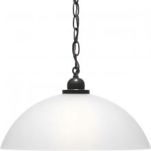 Progress P500149-020 - Classic Dome Pendant Collection One-Light Pendant