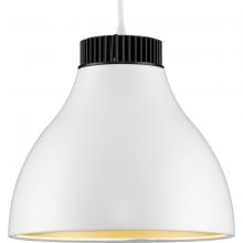 Progress P500372-028-30 - Radian LED Collection  Modern Satin White Metal Pendant