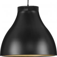 Progress P500373-31M-30 - Radian LED Collection  Modern Matte Black Metal Pendant