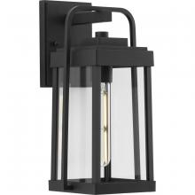  P560286-031 - Walcott One-Light Textured Black Modern Farmhouse Outdoor Medium Wall Lantern