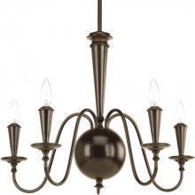  P4713-20 - 5-60W CAND CHANDELIER