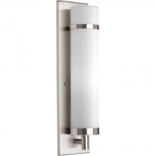 COMPACT FLUORESCENT GLASS WALL SCONCE