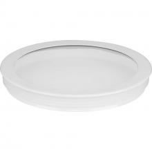 Progress P860046-030 - Cylinder Lens Collection White 6-Inch Round Cylinder Cover