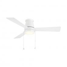  F-108L-MW - Hug Flush Matte White With Luminaire