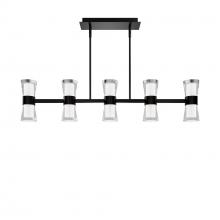  PD-91536-40-BN - Hourglass Pendant Light