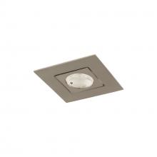  R2BSA-SCS-BN - Ocular 2.0 5CCT Square Adjustable Trim and Remodel Housing with New Construction Frame-In Kit and