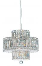 Schonbek 1870 6671R - Plaza 9 Light 120V Pendant in Polished Stainless Steel with Clear Radiance Crystal