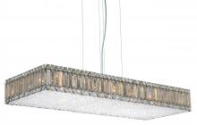 Schonbek 1870 2274R - Quantum 23 Light 120V Pendant in Polished Stainless Steel with Clear Radiance Crystal