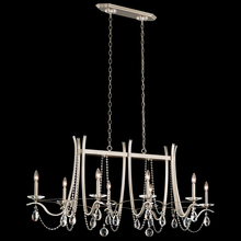 Schonbek 1870 VA8436N-06H - Vesca 8 Light 120V Chandelier in White with Clear Heritage Handcut Crystal