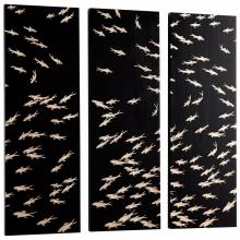  07519 - Tiburon Wall Art | Black