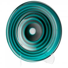 Cyan Designs 08646 - Vertigo Plate|Teal-Large