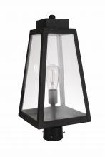  ZA6925-TB - Sorano 1 Light Outdoor Post Mount in Textured Black