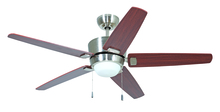 Craftmade ATA52BNK5 - Atara 52" Ceiling Fan with Blades and Light in Brushed Polished Nickel
