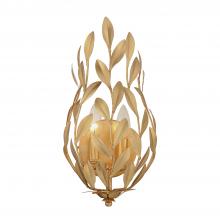  561-GA - Broche 2 Light Antique Gold Sconce