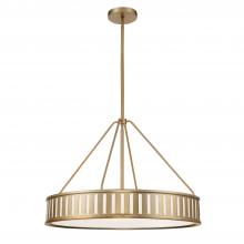  KEN-8306-VG - Kendal 6 Light Vibrant Gold Chandelier