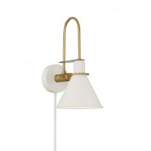  MED-B5501-WH - Medford 1 Light White Sconce