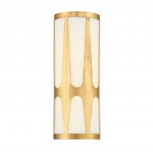  ROY-802-GA - Royston 2 Light Antique Gold Sconce