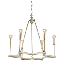  IN11395WG - Reagan 6-Light Chandelier