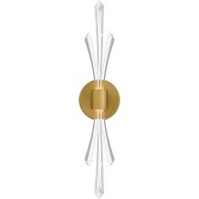  CCY8805BRG - Cecily Brushed Gold Wall Sconce