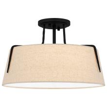  LOA1716MBK - Leona Semi-Flush Mount